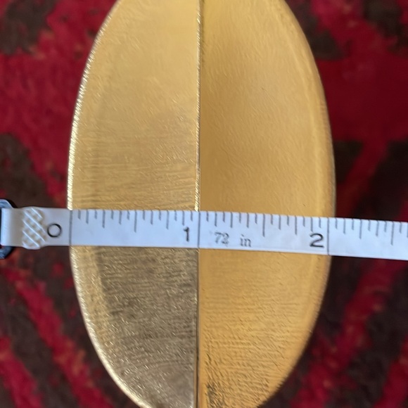 Vintage Gold Clutch Box Purse from Nordstrom - Picture 13 of 13